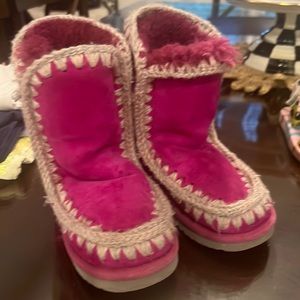 Mou Eskimo Boots Kids EUC - US 13, 19cm, Euro size 31